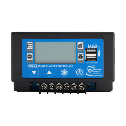 Regolatore solare MPPT dedicato con accumulo di energia Snap-On integrato da 30/60 A, Bluetooth