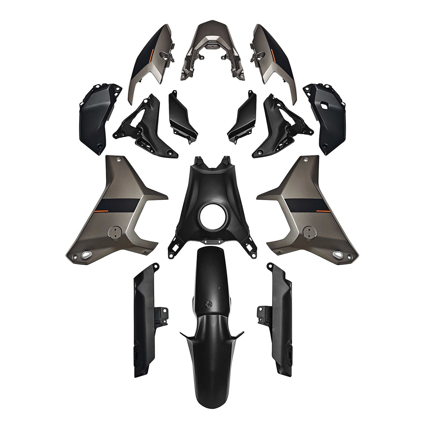 Kit di carene stampate a iniezione per Yamaha Tenere 700 T700S 2025-2026