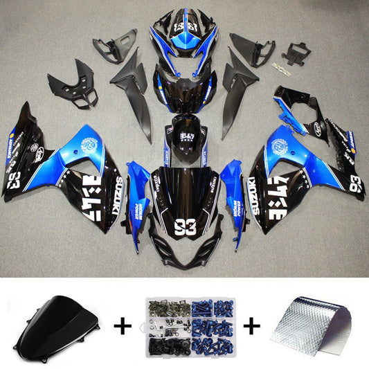 Kit carenatura iniezione plastica ABS per Suzuki GSXR1000 2009-2016 K9