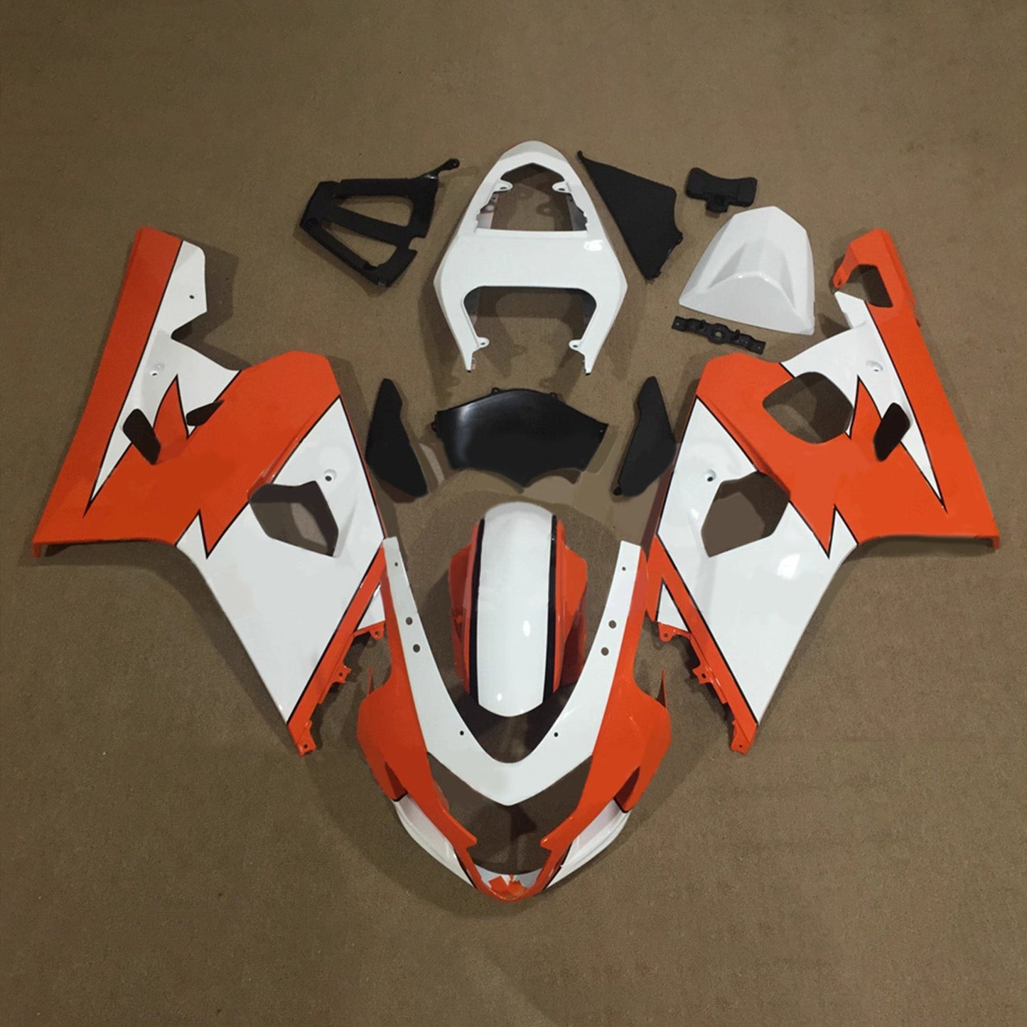Kit carenatura iniezione plastica ABS per Suzuki GSXR 600/750 2004-2005 K4