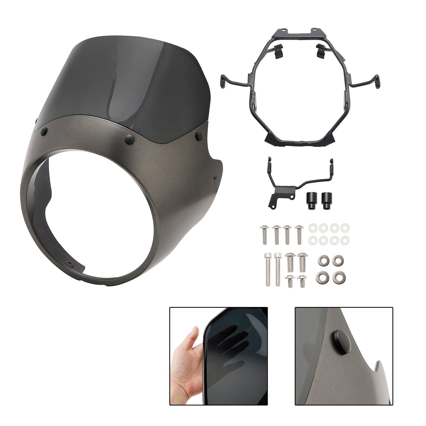 2023-2024 HONDA GB350 GB350S Parabrezza Parabrezza Copertura Carenatura Faro
