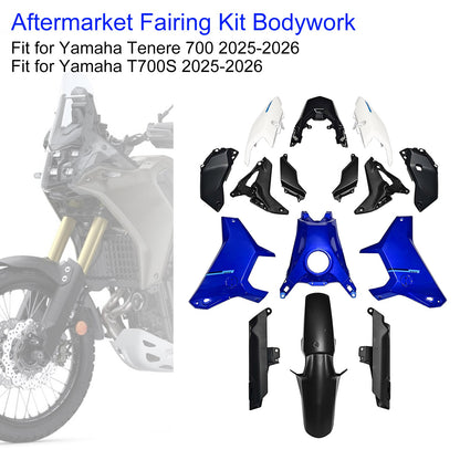 Kit di carene stampate a iniezione per Yamaha Tenere 700 T700S 2025-2026