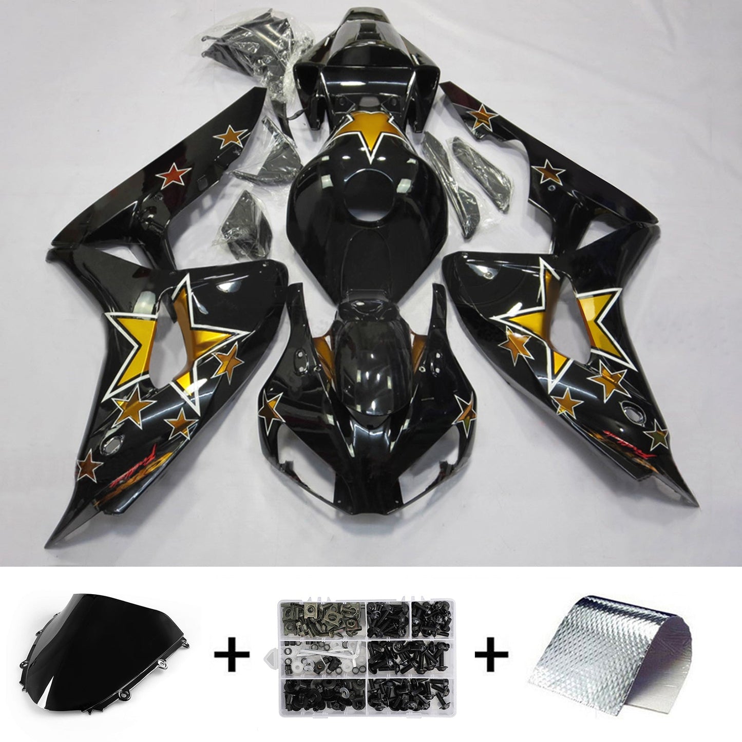 Kit di carene in plastica ABS stampate a iniezione per Honda CBR1000RR 2006-2007