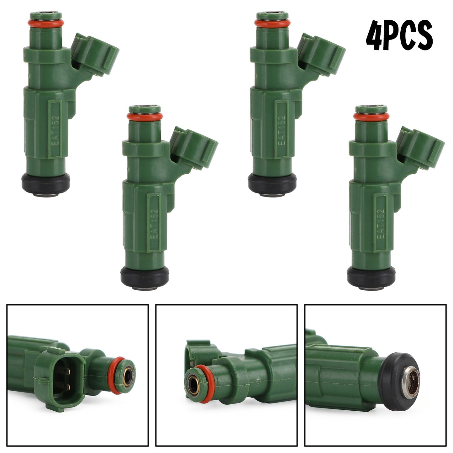 4pcs Fuel Injector 63P-13761-00-00 per Yamaha F150 Outboard 2004-2013