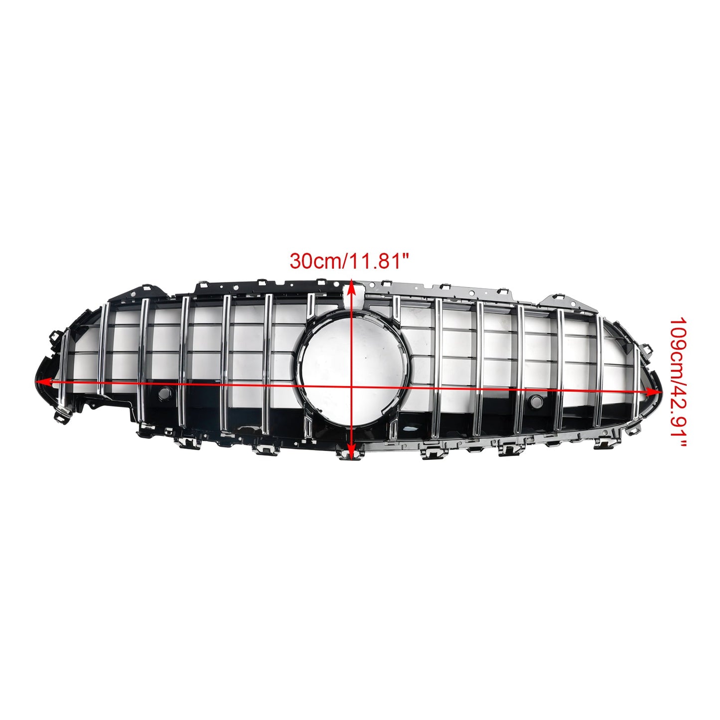 Griglia paraurti anteriore cromata Mercedes CLS C257 W257 Coupe 2018-2024