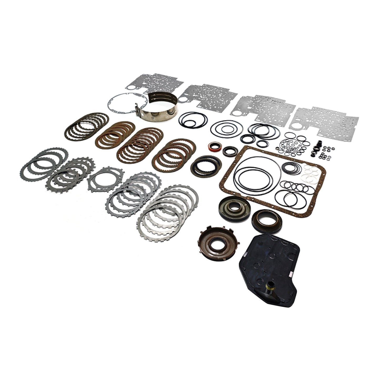 Kit di ricostruzione Super Master per trasmissione GM 4L60E dal 2004 in poi con acciai e pistoni