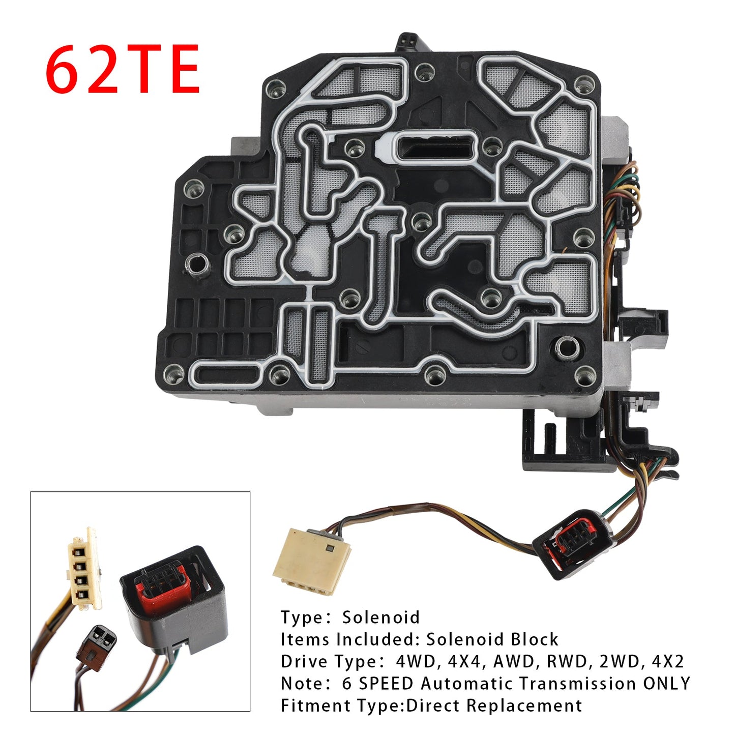 Blocco solenoide trasmissione Chrysler 62TE dal 2006 in poi (6 VELOCITÀ)