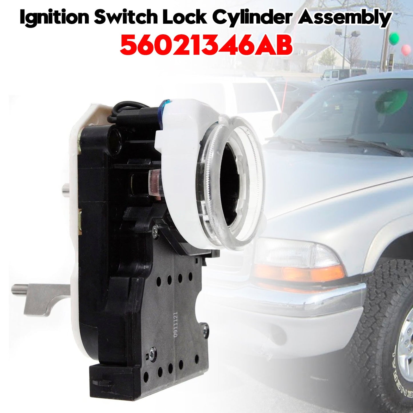 Gruppo cilindro di bloccaggio interruttore di accensione 56021346AB per Dodge Ram 1500 2500