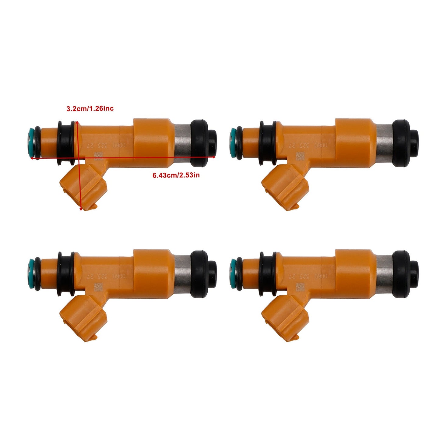 4 pezzi iniettori carburante per Suzuki APV Suzuki Futura 1500cc SL415 Euro II 15710-61J00