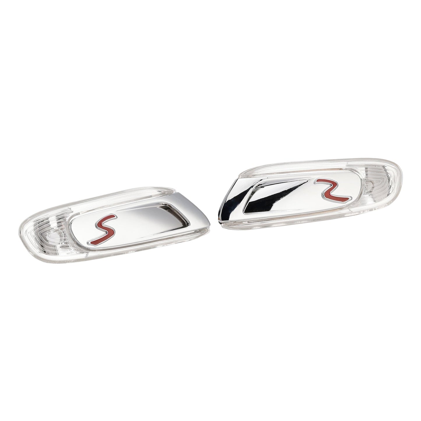 Alloggiamento luce indicatore di direzione per MINI F55 F56 F57 S, coppia, 2014-2021
