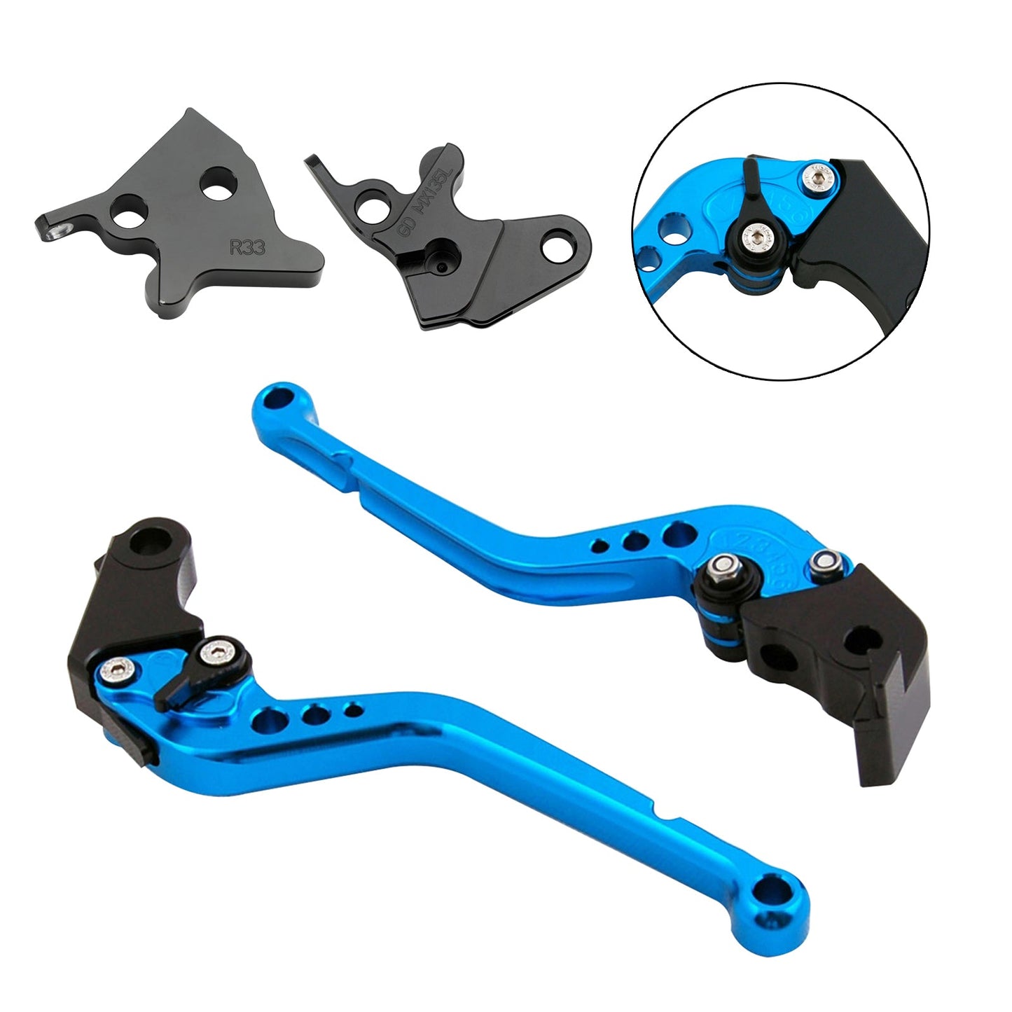 Leva frizione freno lunga YAMAHA YBR125 2005-2014