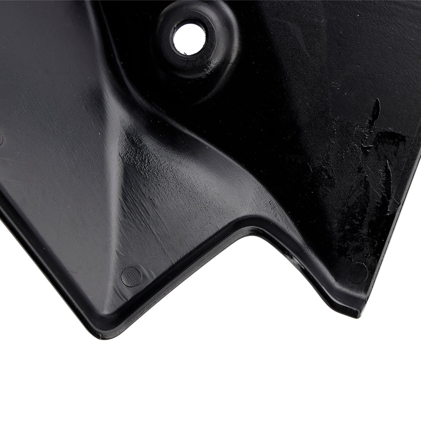 Carenatura di estensione spoiler anteriore downforce Kawasaki Z650 2021-2024 nera