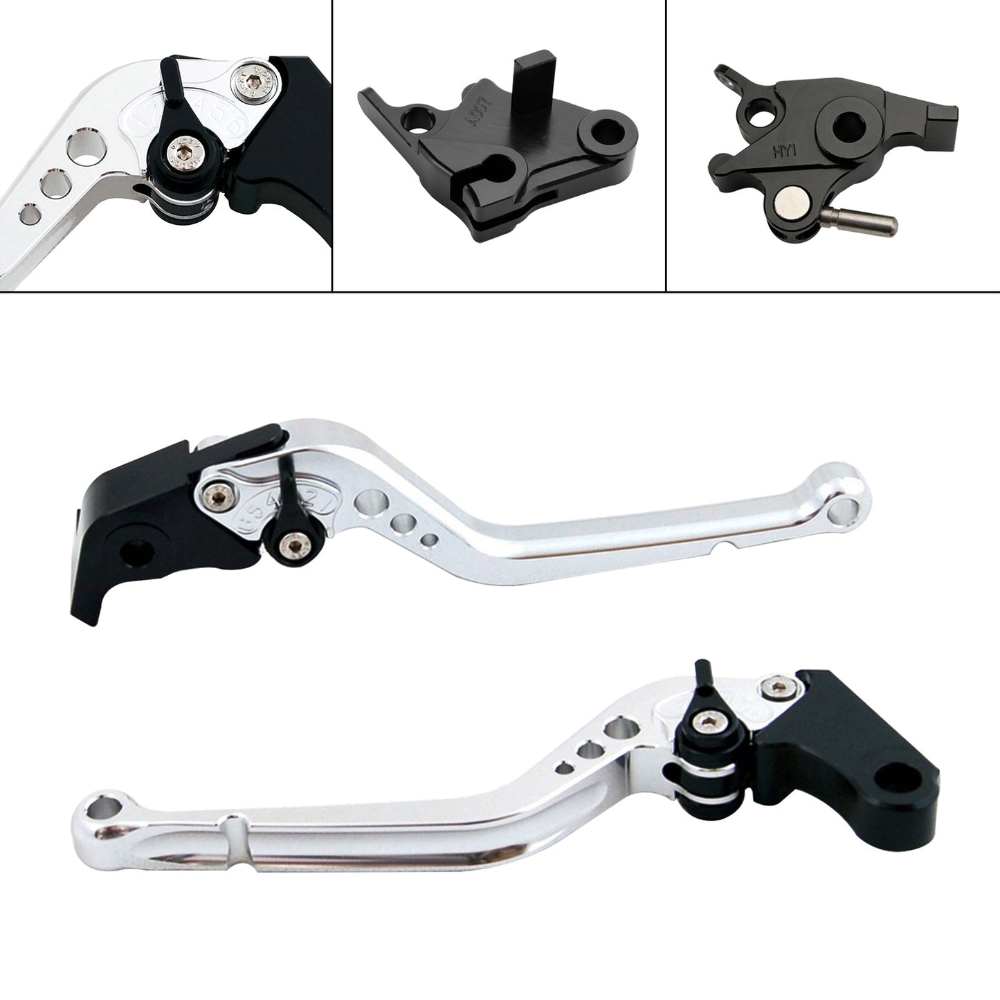 Leva frizione freno lunga adatta per CFMOTO 400NK 650NK 650MT 650GT 2020-21