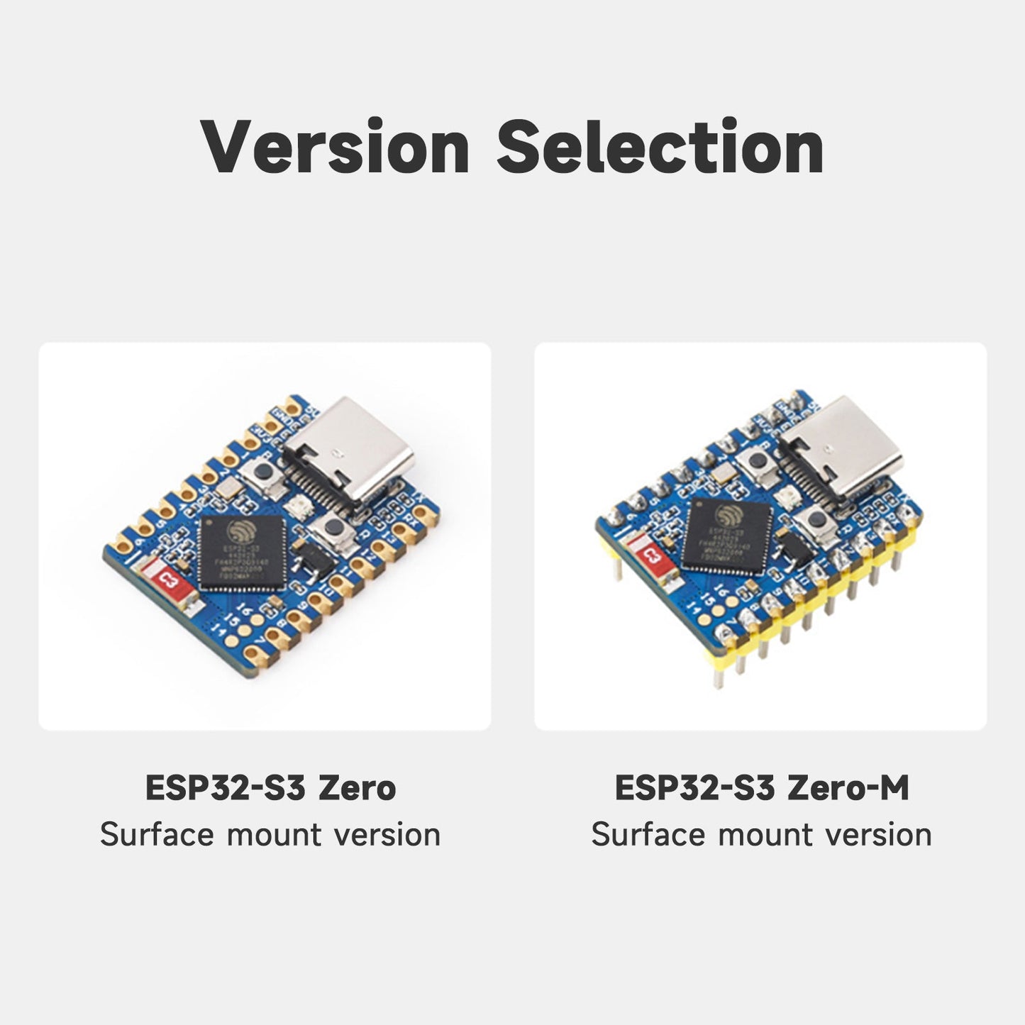 Scheda di sviluppo ESP32-S3 Processore Dual-Core S3FH4R2 Frequenza operativa 240 MHz