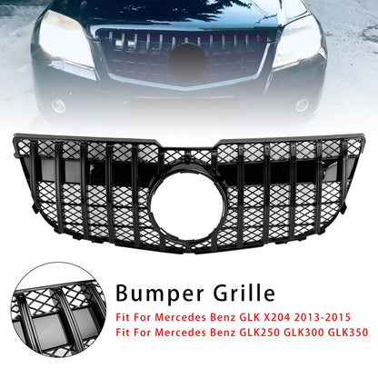 Griglia anteriore nera lucida Mercedes Benz GLK X204 GT 2013-2015