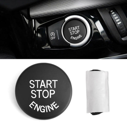 Copertura interruttore pulsante motore Start Stop per BMW E Chassis E90 E91 X5 E70 E60 Nero