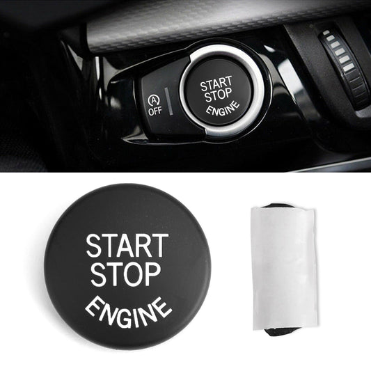 Copertura interruttore pulsante motore Start Stop per BMW E Chassis E90 E91 X5 E70 E60 Nero