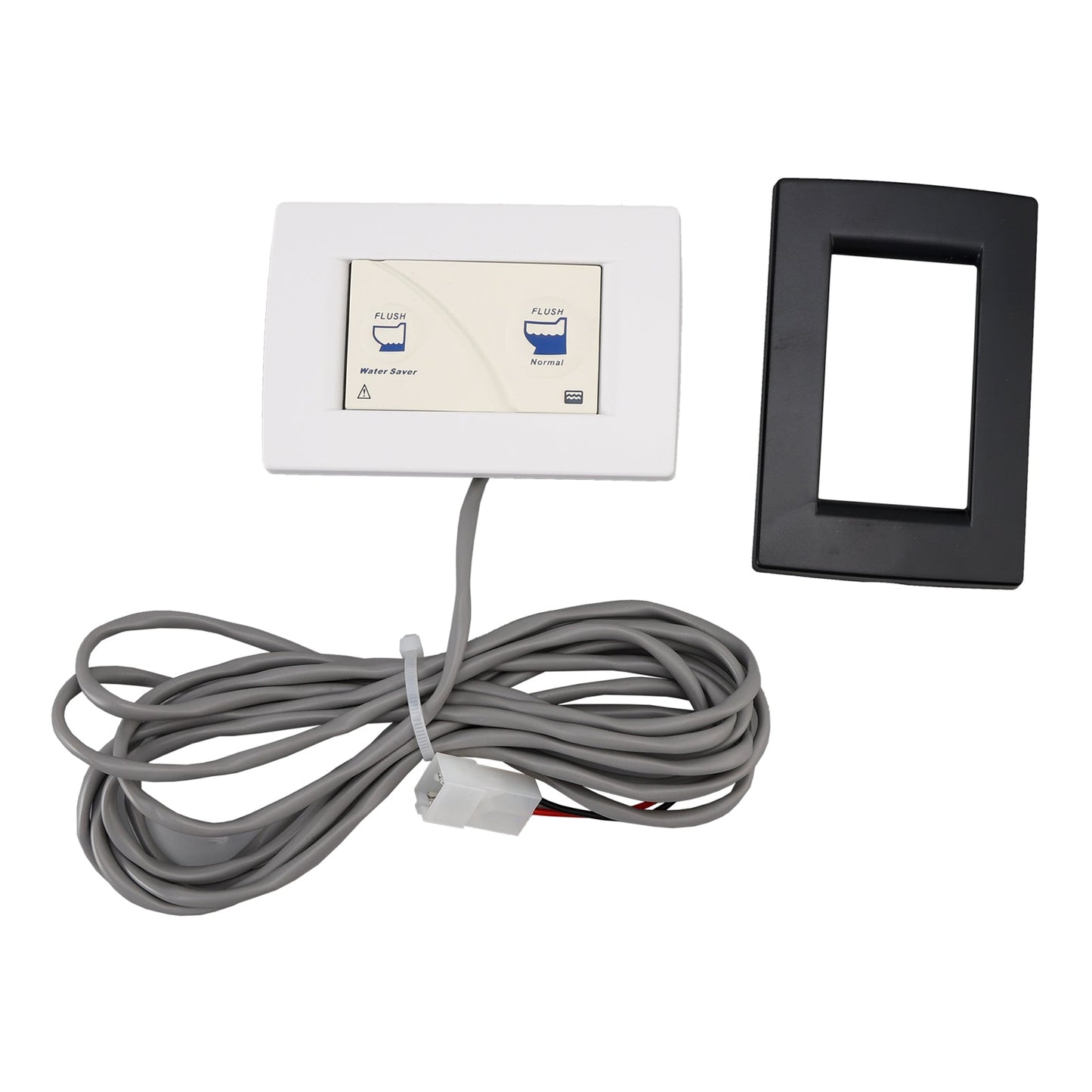 36387 Interruttore a parete per WC Tecma RV Silence Plus - Interruttore a parete a 2 pulsanti