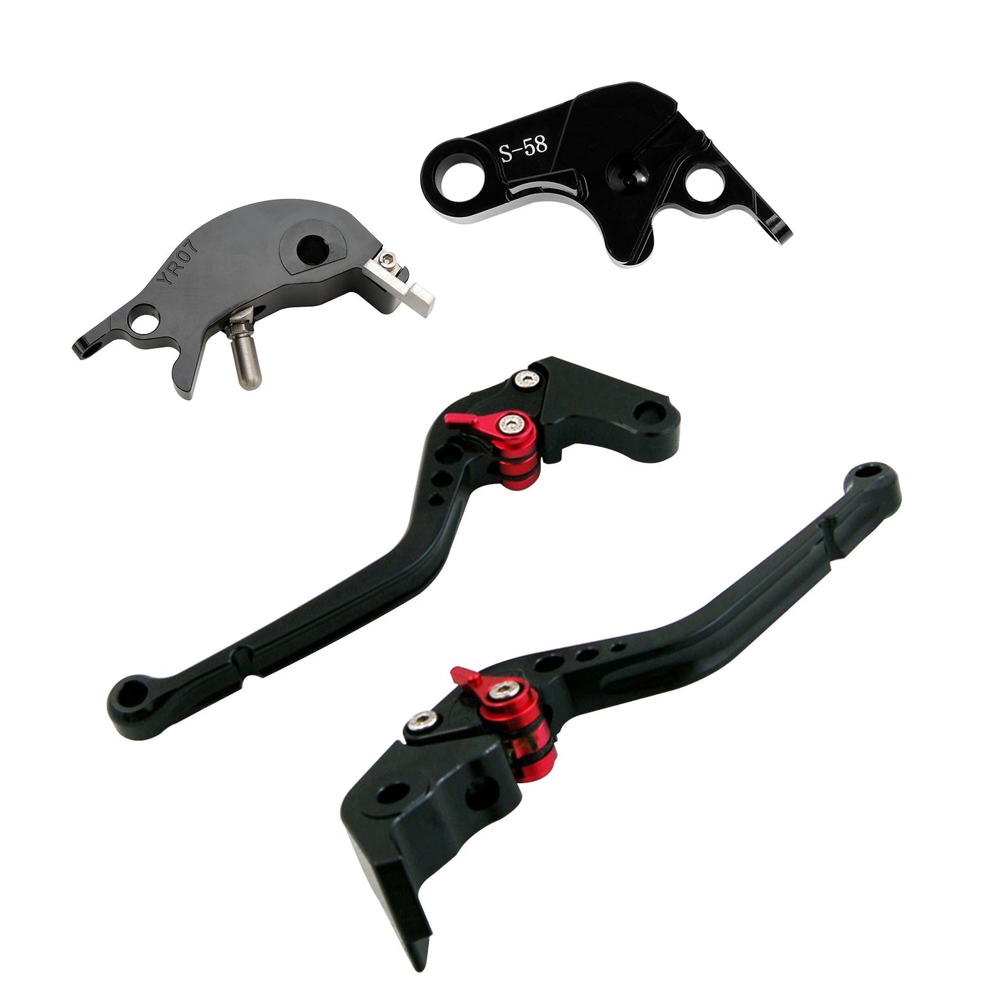 Leva frizione freno lunga adatta per YAMAHA YZF R7 MT-10/SP FZ-10/SP 2022-23