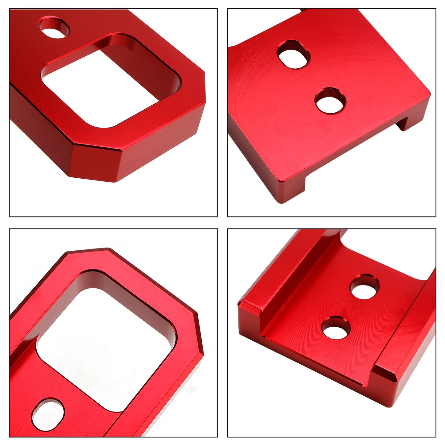 Ganci di traino anteriori per Toyota Tacoma 2024-2026 4Runner 2025-2026 rossi sinistro e destro