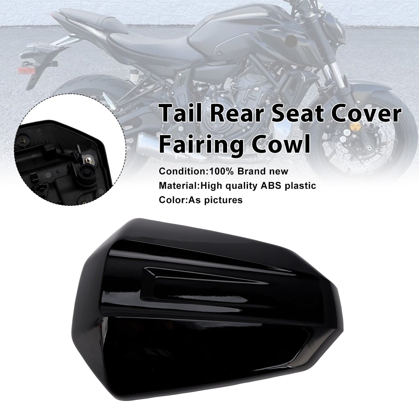 Carenatura per sella posteriore Yamaha MT-07 MT07 2025-2026