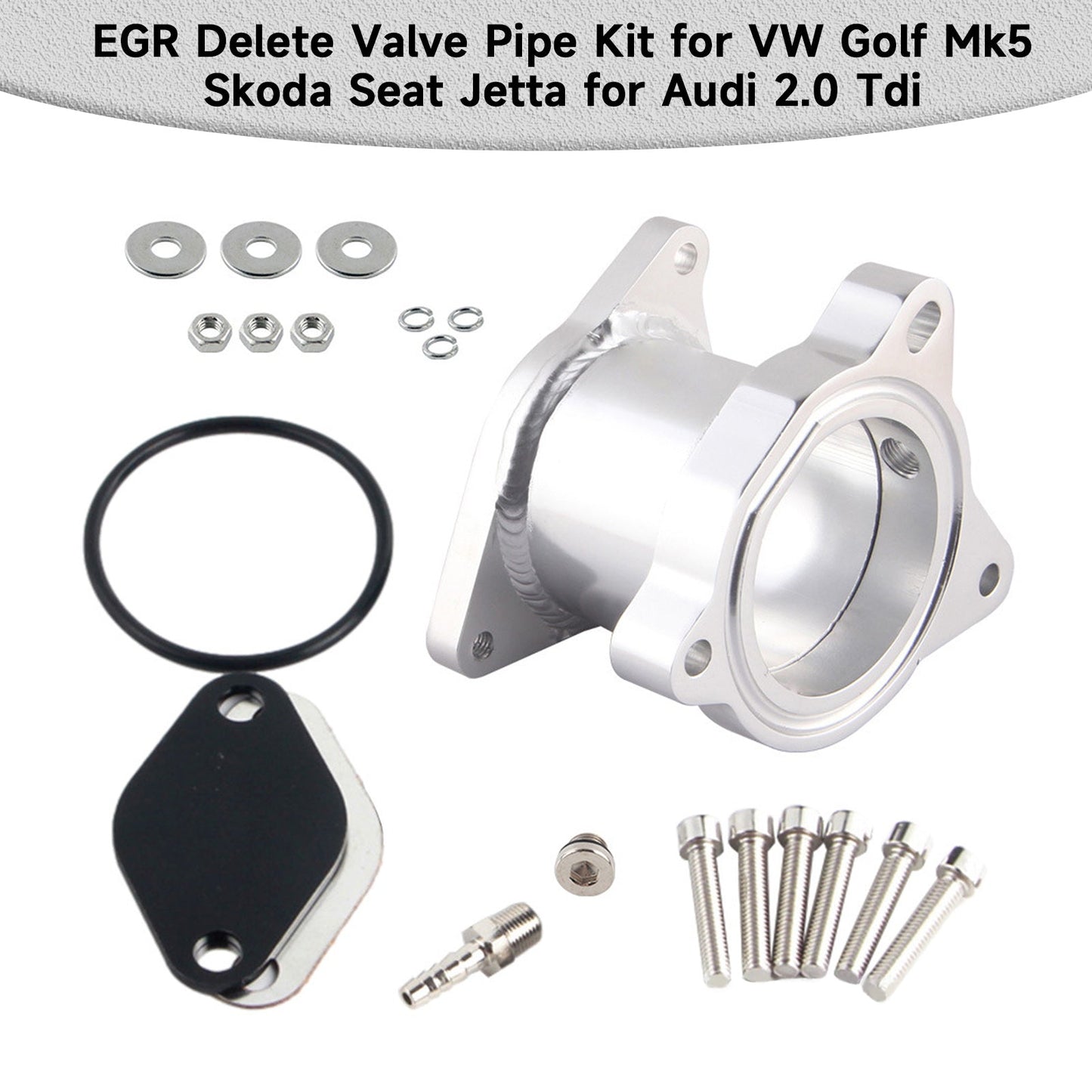 Audi A5 Sportback - CAGB 136, CAGA / CMEA 143, CAHB 163, CAHA 170 2.0 16v Common Rail (CR) Motori Kit tubo valvola di eliminazione EGR