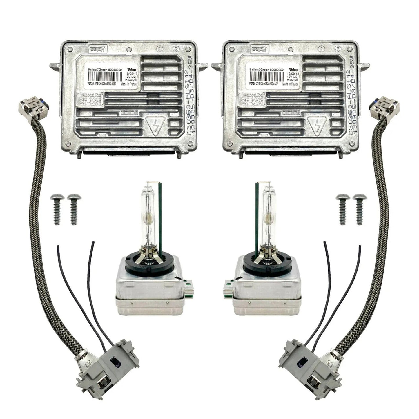 Fari allo xeno 2013-2016 di: GMC Acadia 2x ballast allo xeno e kit di cablaggio per lampadine HID D3S Unità di controllo 13503432