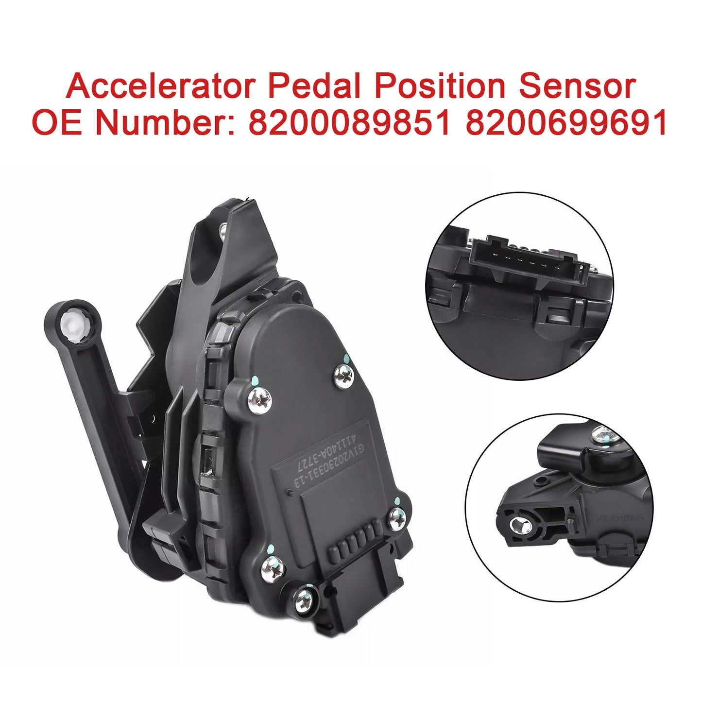 Sensore di posizione del pedale dell'acceleratore 8200089851 8200699691 per Renault Clio II