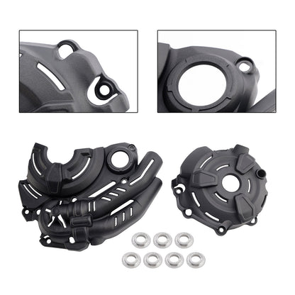 Protezioni motore YAMAHA Tracer 7 2019-2024, carter motore protettivo nero