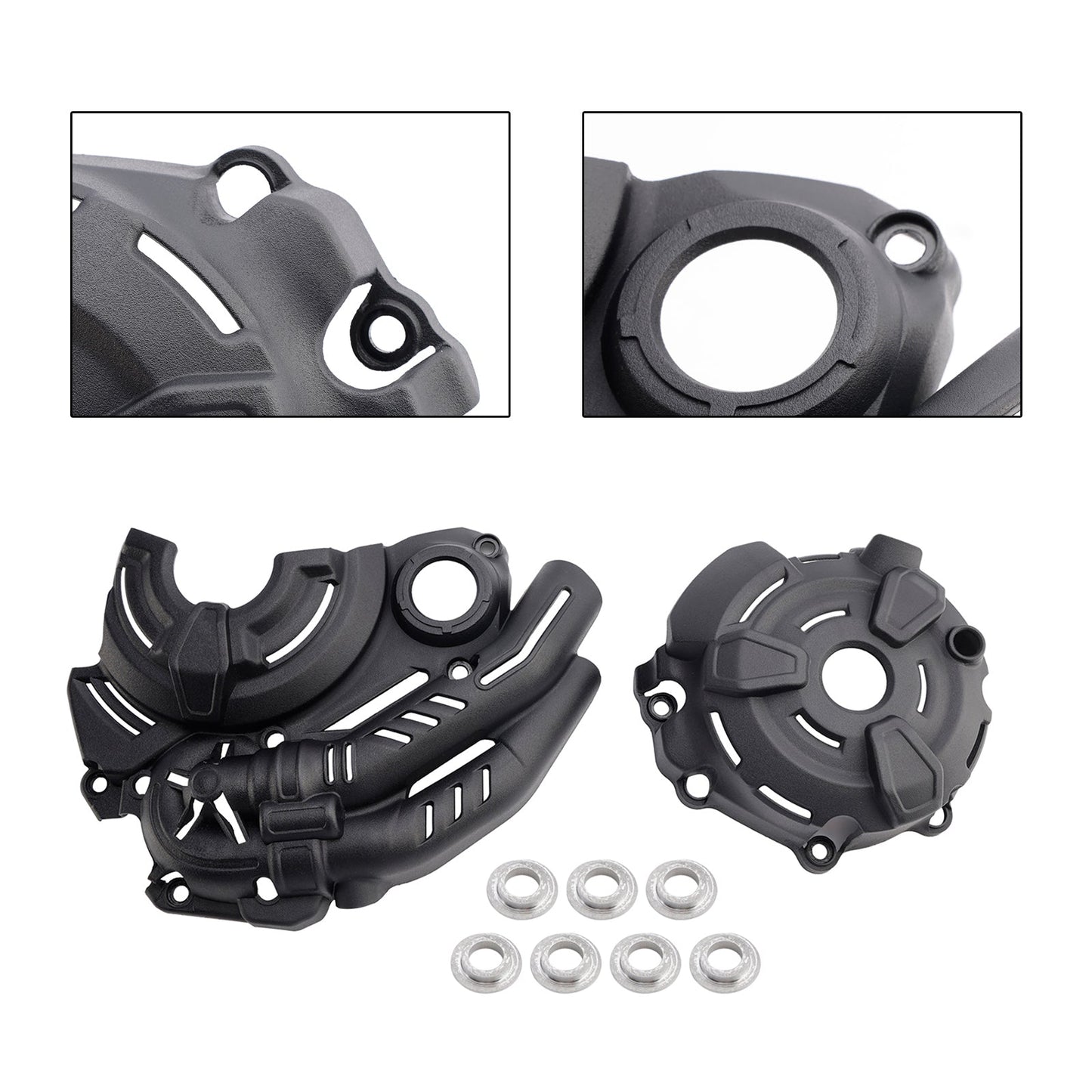 Protezioni motore YAMAHA XSR700 2019-2024, carter motore protettivo nero
