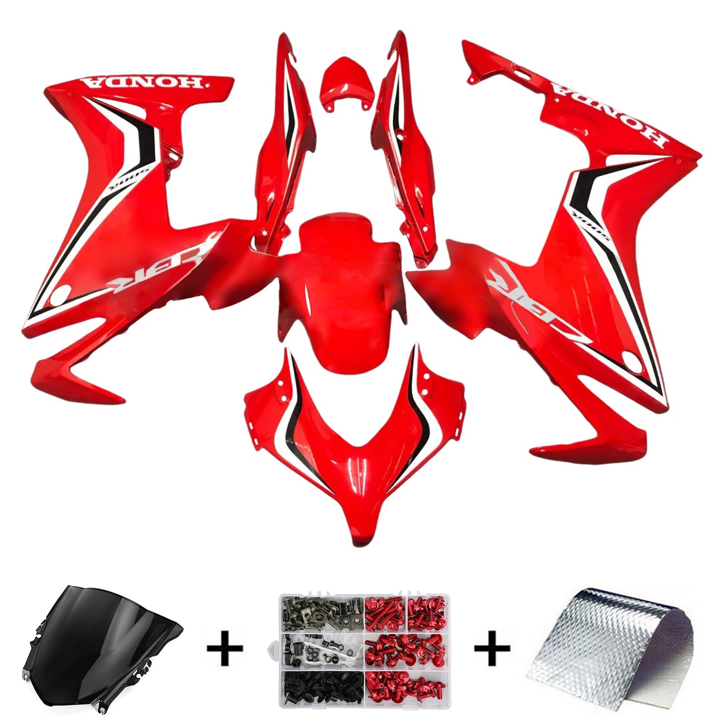 Kit carenatura iniezione Honda CBR500R 2013-2015 Carrozzeria in plastica ABS