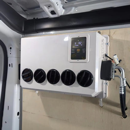 Condizionatore d'aria split DC 24V per camper, roulotte e camion, 13000 BTU.