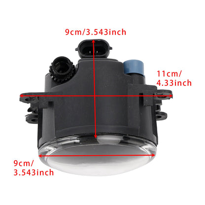 Coppia di fendinebbia anteriori SX/DX 2N11-15201-AB per Ford Focus 2007-2011