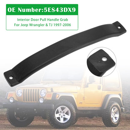 Maniglia di trazione interna per portiera Jeep Wrangler e TJ 1997-2006 5ES43DX9