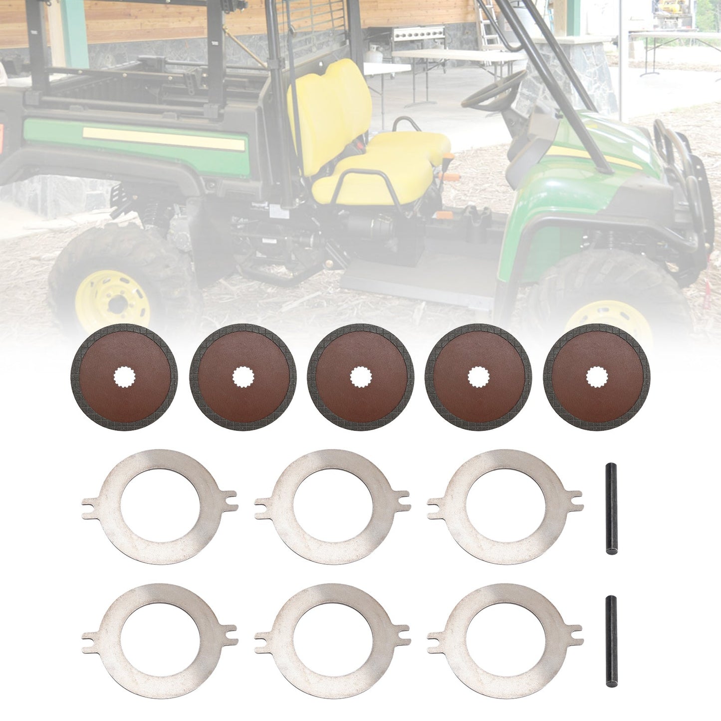 Kit dischi freno AM148465 per John Deere Gator XUV 625I Gator XUV 825 835 855 865