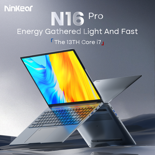 Ninkear N16 Pro Laptop 16 pollici WiFi 6 32GB RAM + 1TB SSD Computer Notebook