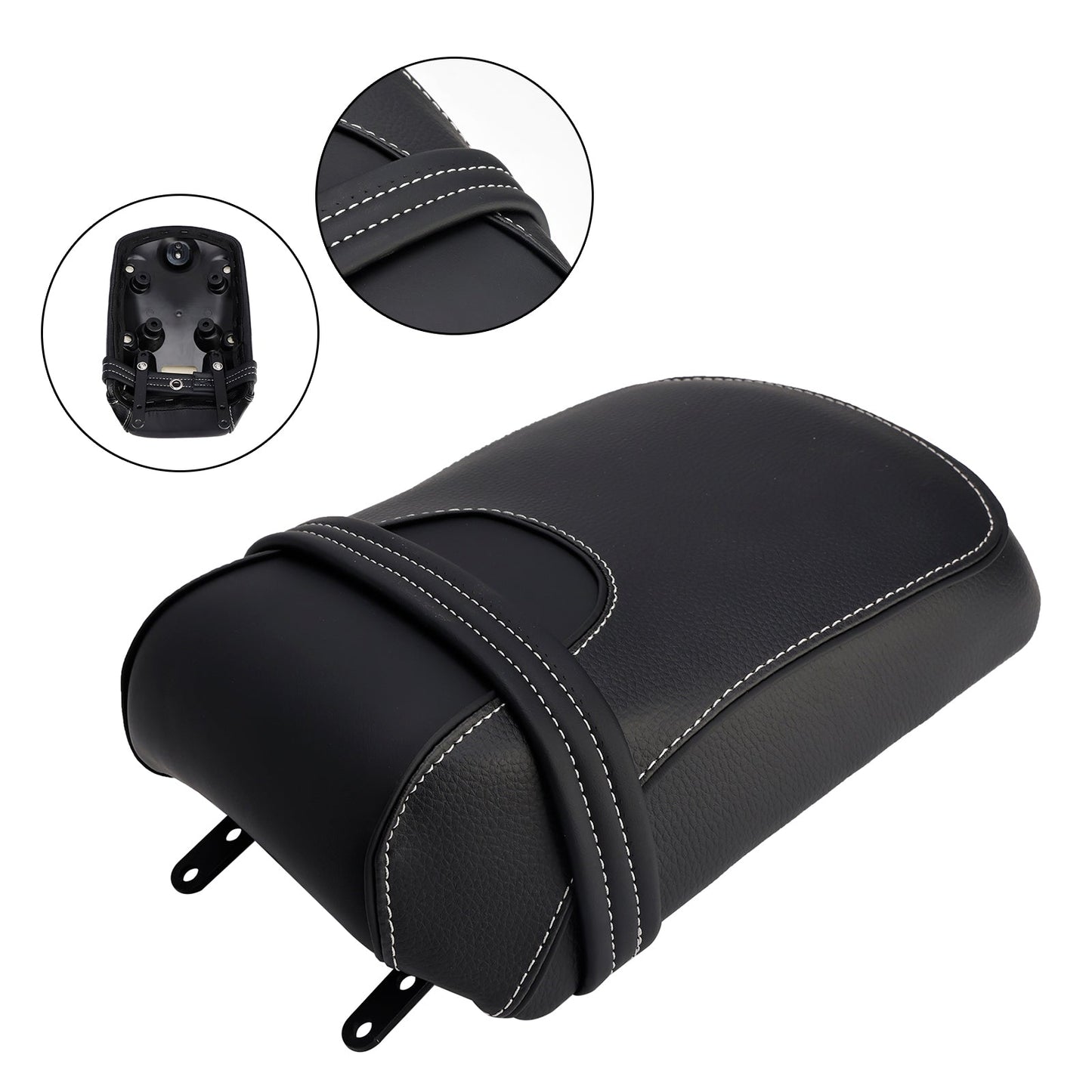 Cuscino per sedile posteriore passeggero Indian Scout Bobber Limited 2025, colore nero opaco