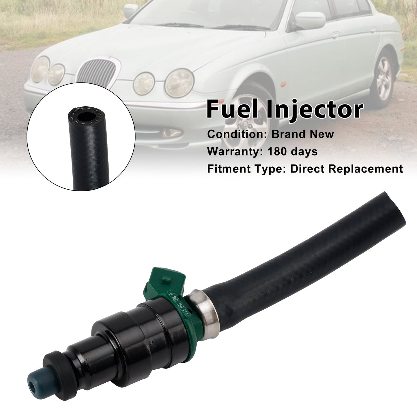 1 pz Iniettore carburante 0280150114 Adatto a VW Adatto a Opel Adatto a Renault Adatto a Alfa Romeo