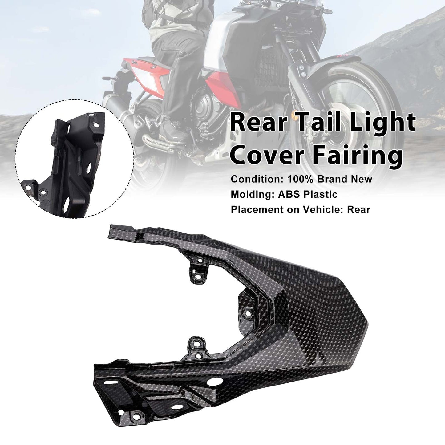 Copertura fanale posteriore per Yamaha Tenere 700 T700S 2025-2026