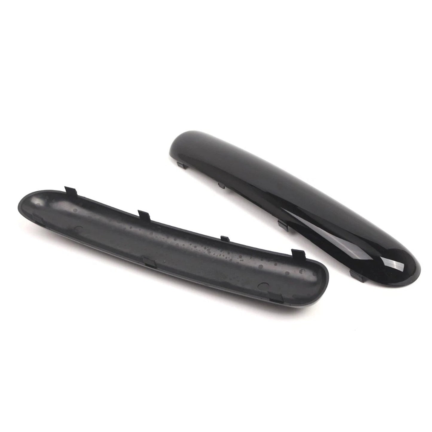 Set di modanature per paraurti anteriore Mini One Cooper R50/R52/R53 2001-2004, nero lucido