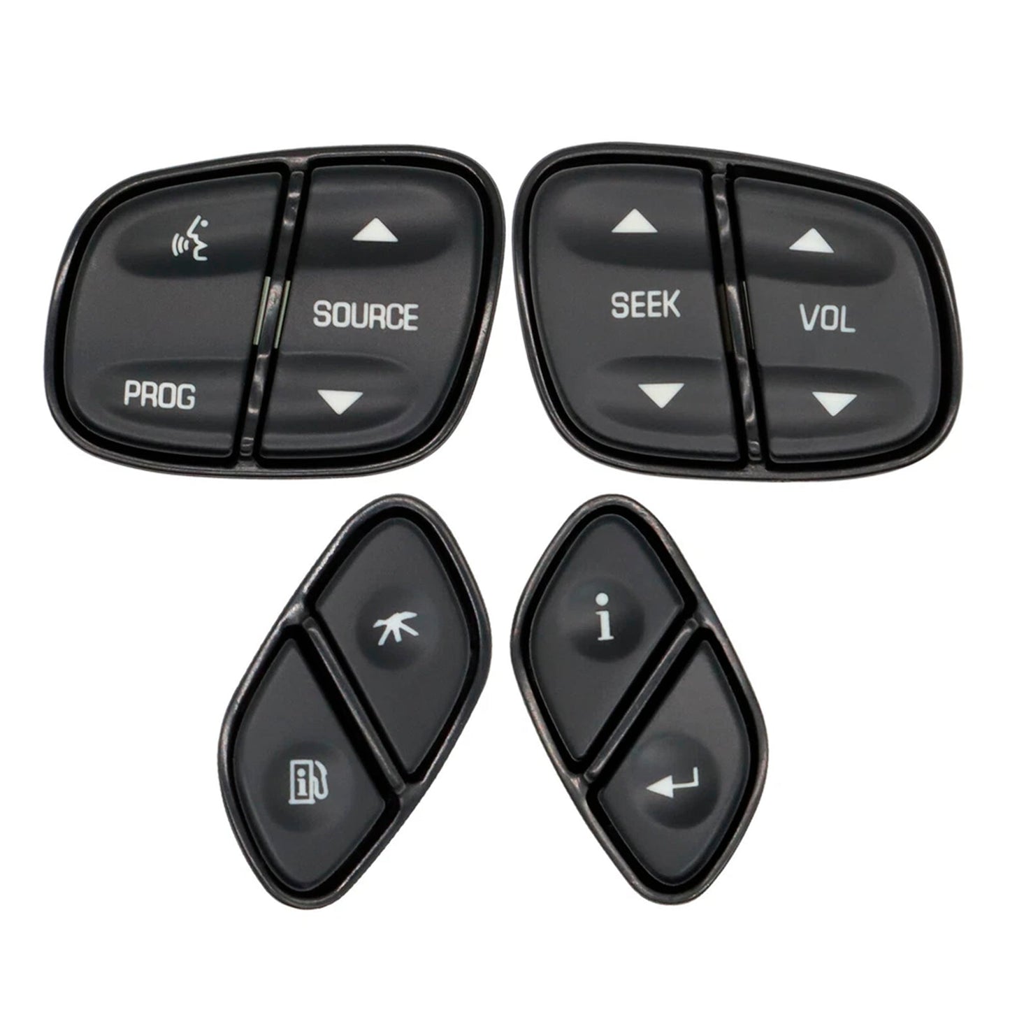 Interruttore luci a 4 pulsanti per volante per Chevy Suburban 2003-2006