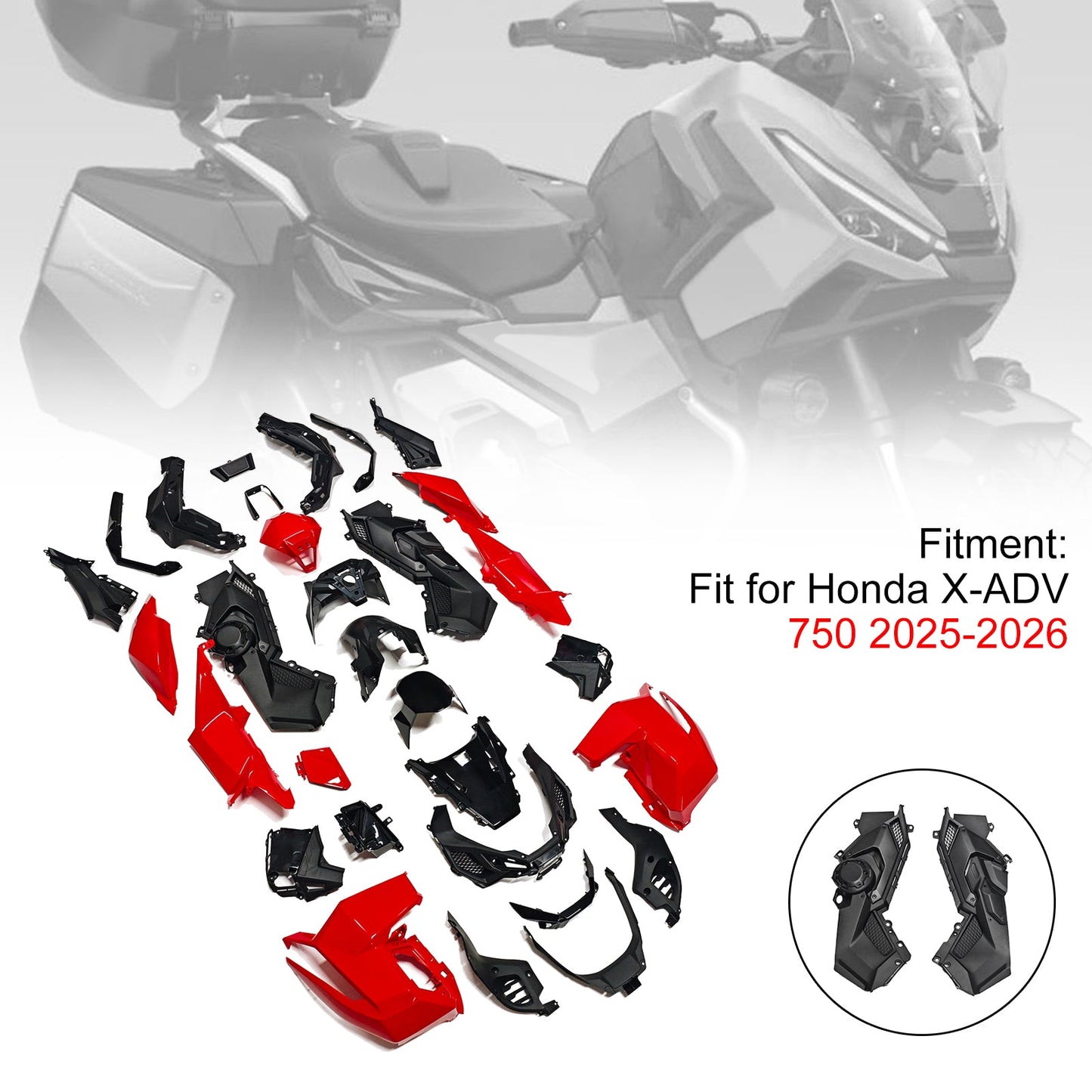 Kit di carene stampate a iniezione per Honda X-ADV 750 2025-2026