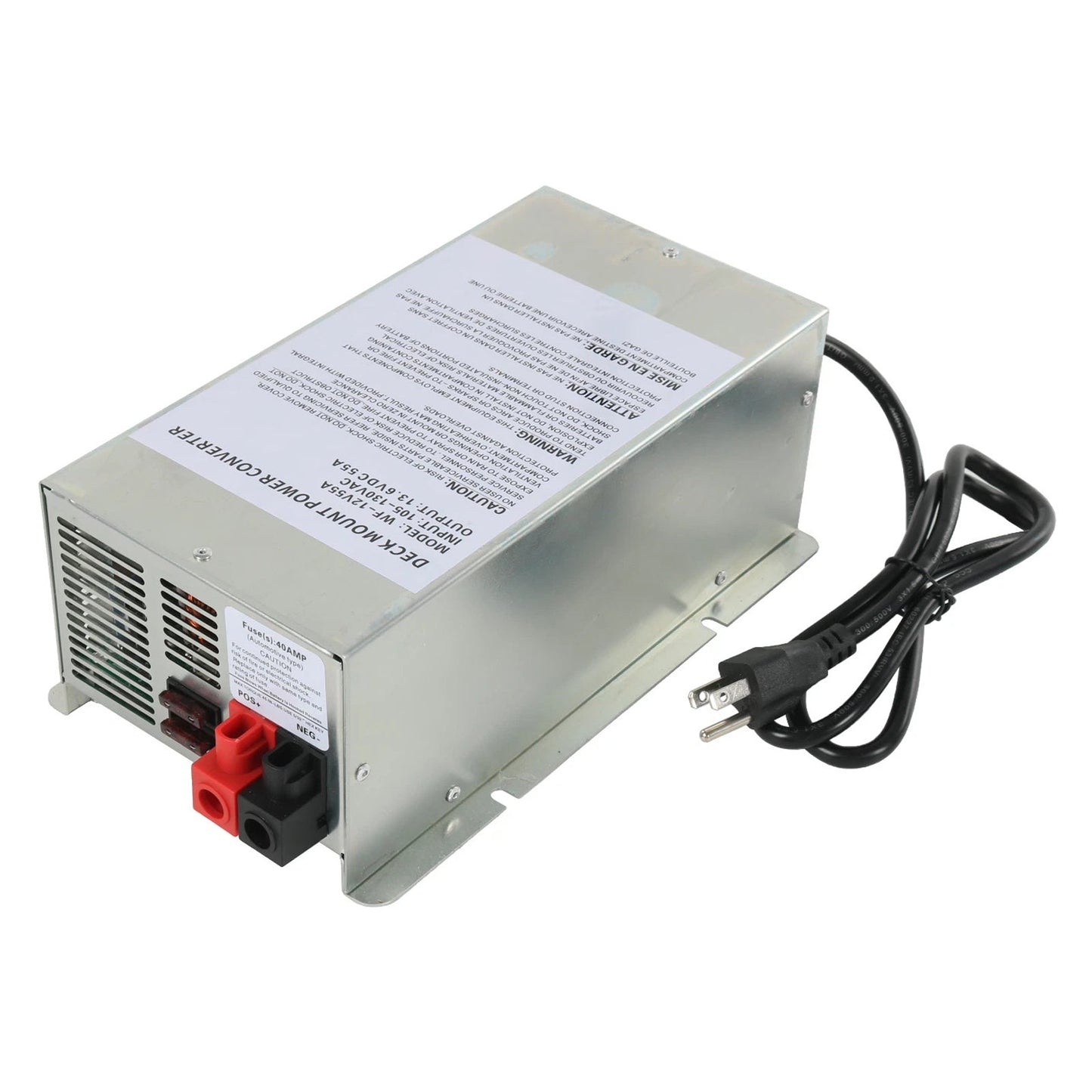 Convertitore di potenza da 55 Ampere, caricabatterie per camper, roulotte, camper 12V WF-9855