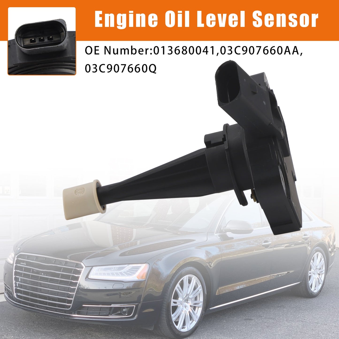 Sensore di livello olio motore 03C907660AA per Audi A4 B8 A5 A6 C7 A7 A8 D4 Q5 Q7 3.0D