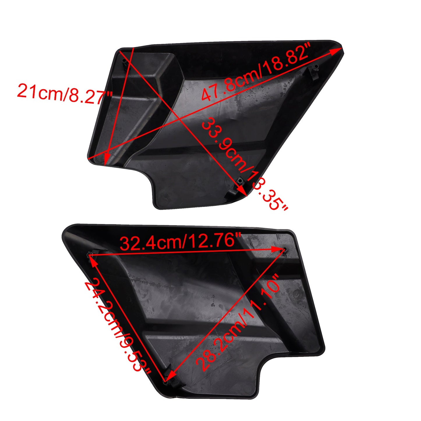 Coperchio laterale della batteria per Touring Road Glide Electra Glide Street Glide 2009-2024