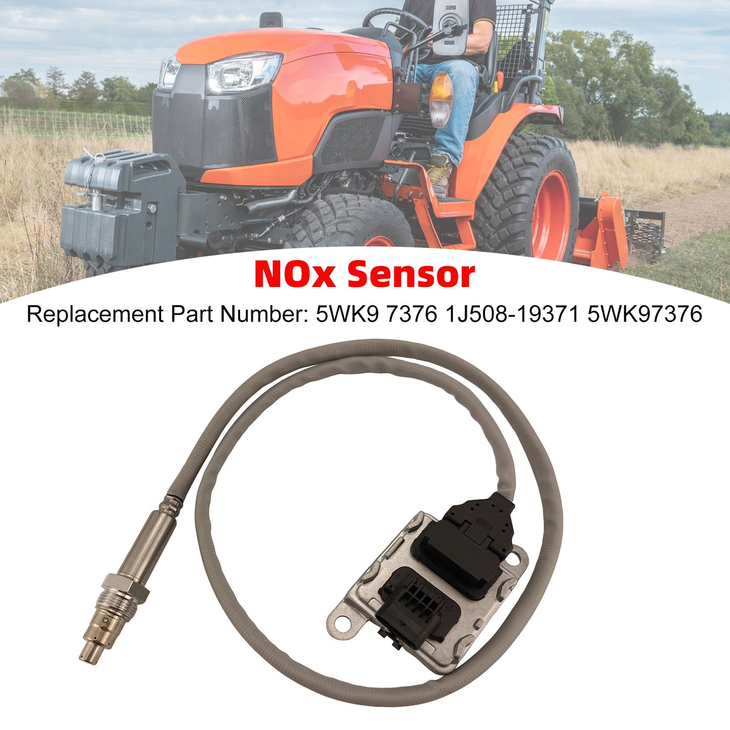 Sensore di ossido di azoto NOX 1J508-19371 5WK9 7376 per Kubota Vari