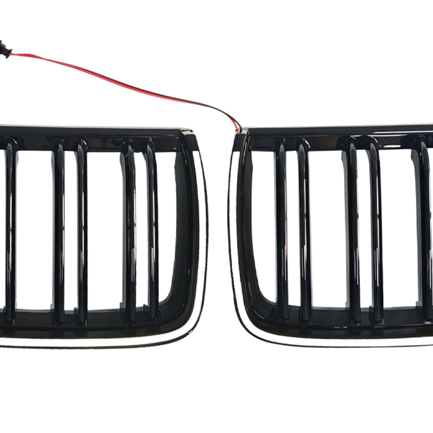 Griglia anteriore a doppio rene nera per BMW E90 berlina e station wagon 320i (2004-2007)