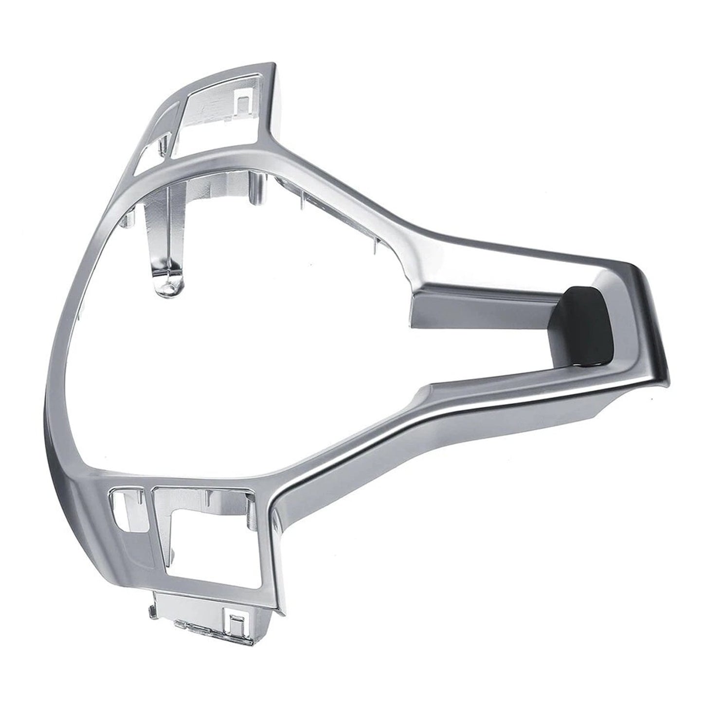 Rivestimento per volante cromato argento per Mercedes Benz W204 W207 W212 Classe C