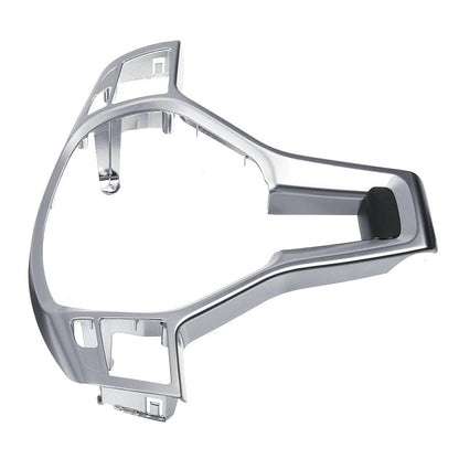 Rivestimento per volante cromato argento per Mercedes Benz W204 W207 W212 Classe C