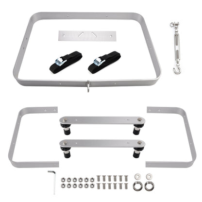Per la maggior parte dei modelli di moto d'acqua: supporto per portapacchi, staffa per refrigeratore, supporti per taniche di carburante.
